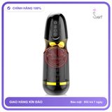 Máy rung nhấp chuyển động đẩy tới và lui Cho Nam 10 Chế Độ Xoay Thụt chính hãng - 10 chế độ rung, sạc USB, rung nhấp chuyển động đẩy tới và lui tự động - giao hàng che tên kín đáo