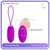 Trứng Rung Pretty Love Joanna Điều Khiển Từ Xa chính hãng - 12 chế độ rung, sạc USB, rung êm không tiếng động - giao hàng che tên kín đáo