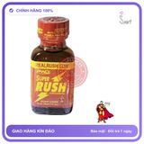 Popper Super Rush Chính Hãng PWD USA 30ml - chai 30ml, hương dịu không nồng, hàng chuẩn nhập khẩu - giao hàng che tên kín đáo