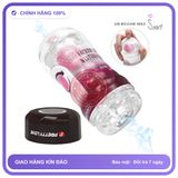 Cốc Âm Đạo Giả Pretty Love Cầm Tay Size Du Lịch chính hãng - sạc USB, silicone mềm, chất liệu an toàn cho da - giao hàng che tên kín đáo