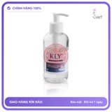 Gel Bôi Trơn Kly Gốc Nước Siêu Trơn Nhập chính hãng - gốc nước không dính rít, dung tích 250ml, dịu nhẹ an toàn - giao hàng che tên kín đáo