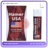 Chai Xịt Hamer USA Delay Spray For Men Chống Xuất Tinh Sớm Mỹ, 12,5ml chính hãng - kéo dài thời gian, chiết xuất thảo dược, 12ml - giao hàng che tên kín đáo