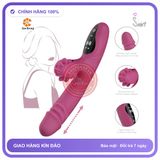 Dương Vật Giả Yeain Wheel rung nhấp chuyển động đẩy tới và lui Liếm 9 Chế Độ Rung chính hãng - sạc USB, rung nhấp chuyển động đẩy tới và lui tự động, silicone mềm mại - giao hàng che tên kín