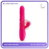 Dương Vật Giả rung nhấp chuyển động đẩy tới và lui Và Liếm Esther chính hãng - 7 chế độ rung, sạc USB, rung nhấp chuyển động đẩy tới và lui tự động - giao hàng che tên kín đáo