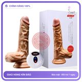Dương Vật Giả YEAIN Devil Sưởi Ấm 40 Độ chính hãng - sạc USB, điều khiển từ xa, đế hít tường - giao hàng che tên kín đáo