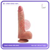 Dương Vật Giả Yeain Cao Cấp Real Dildo Rung 23.5cm chính hãng - điều khiển từ xa, có sưởi ấm, silicone mềm - giao hàng che tên kín đáo