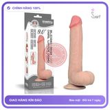 Dương Vật Giả Dildo Lovetoy 9.0″ Sliding Skin Dual Màu da chính hãng - chống nước, chất liệu an toàn cho da, dễ vệ sinh - giao hàng che tên kín đáo