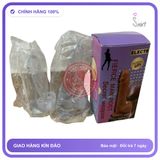 Dương Vật Giả Dính Tường Trong Suốt Electr Fierce chính hãng - sạc USB, chống nước, silicone cao cấp - giao hàng che tên kín đáo