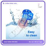 Dương Vật Giả Yeain Gắn Tường Trong Suốt ENDURO chính hãng - sạc USB, rung êm không tiếng động, chống nước - giao hàng che tên kín đáo