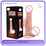 Dương Vật Giả Mini Devin 5.9 Rung Cực Đỉnh chính hãng - 20 chế độ rung, chất liệu an toàn cho da, dễ vệ sinh - giao hàng che tên kín đáo