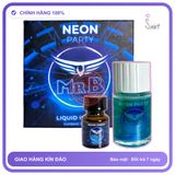 Combo Popper Neon Party Xanh Dạ Quang 50ml Chính chính hãng - chai 50ml, hương dịu không nồng, dòng mạnh - giao hàng che tên kín đáo