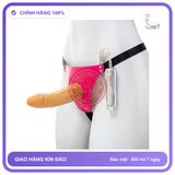 Dương Vật Giả Dây Đeo Rỗng Ruột Loveaider Mềm chính hãng - rung êm không tiếng động, chất liệu an toàn cho da, dễ vệ sinh - giao hàng che tên kín đáo