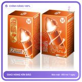 Bao Cao Su Juncai 12 Con Giáp Hộp 2 Cái Tăng Khoái Cảm Cho Bạn Tình chính hãng - có gai nổi, có hương thơm, ôm sát cảm giác thật - giao hàng che tên kín đáo