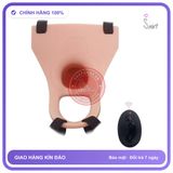Dương Vật Giả Dây Đeo Rỗng Có Rung Điều Curved Dong USA chính hãng - 10 chế độ rung, sạc USB, điều khiển từ xa - giao hàng che tên kín đáo