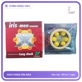 Bao Cao Su Bi Iris Men 6 Bi Lớn chính hãng - siêu mỏng 0.02mm, có gai nổi, ôm sát cảm giác thật - giao hàng che tên kín đáo