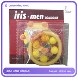 Bao Cao Su Bi Iris Men 6 Bi Lớn chính hãng - siêu mỏng 0.02mm, có gai nổi, ôm sát cảm giác thật - giao hàng che tên kín đáo