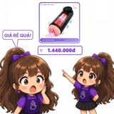 Máy Spaceman Rung Hút hút và mút cực mạnh Như chính hãng - 4 chế độ rung, rung nhấp chuyển động đẩy tới và lui tự động, có sưởi ấm - giao hàng che tên kín đáo