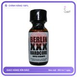 Popper Berlin XXX Hardcore Aroma Chai 25ml Siêu Mạnh chính hãng - hương dịu không nồng, hàng chuẩn nhập khẩu, nắp kín không bay hơi - giao hàng che tên kín đáo
