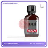 Popper Berlin Hard Pentyl 24ml chính hãng - chai 24ml, hàng chuẩn nhập khẩu, nắp kín không bay hơi - giao hàng che tên kín đáo