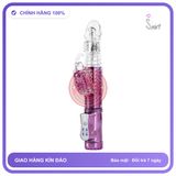 Dương Vật Giả rung nhấp chuyển động đẩy tới và lui Cầm Tay Dành Cho Nữ chính hãng - sạc usb, rung nhấp chuyển động đẩy tới và lui tự động, silicone mềm mại - giao hàng che tên kín đáo