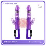 Dương Vật Giả rung nhấp chuyển động đẩy tới và lui Mr Rabbit LyBaile Chính Hãng - rung nhấp chuyển động đẩy tới và lui tự động, silicone mềm mại, chất liệu an toàn cho da - giao hàng che tên