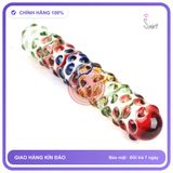 Dương Vật Giả Bằng Thủy Tinh Cầm Tay Dễ Sử Dụng chính hãng - silicone mềm mại, chất liệu an toàn cho da, dễ vệ sinh - giao hàng che tên kín đáo