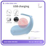Trứng Rung Cá Heo Mini Bí Mật Thăng Hoa chính hãng - 10 chế độ rung, chất liệu an toàn cho da, dễ vệ sinh - giao hàng che tên kín đáo