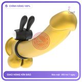 Vòng Rung Dương Vật Lovetoy Rabbit Tai Thỏ chính hãng - 10 chế độ rung, silicone y tế, chất liệu an toàn cho da - giao hàng che tên kín đáo