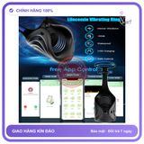 Vòng Rung Đeo Dương Vật Điều Khiển Từ Xa Bằng App chính hãng - 9 cấp độ rung, sạc USB, chống nước - giao hàng che tên kín đáo