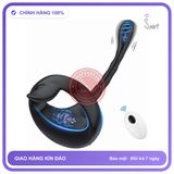 Vòng Rung Dương Vật Kèm Kích Thích Hậu Môn chính hãng - 9 chế độ rung, sạc USB, điều khiển từ xa - giao hàng che tên kín đáo