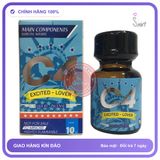 Popper C4 Xanh 10ml Mẫu Mới Chính Hãng - chai 10ml, hương dịu không nồng, hàng chuẩn nhập khẩu - giao hàng che tên kín đáo