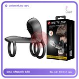Vòng Rung Đeo Dương Vật Prettylove Sling chính hãng - 12 chế độ rung, silicone mềm mại, chất liệu an toàn cho da - giao hàng che tên kín đáo