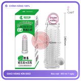 Bao Cao Su Đôn Dên Screech Có Nhiều Gai Và Rung chính hãng - có gai nổi, ôm sát cảm giác thật, chất liệu latex an toàn - giao hàng che tên kín đáo