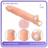 Bao Cao Su Rung Có Gai Hai Đầu Nhấp Là Phê chính hãng - có gai nổi, ôm sát cảm giác thật, chất liệu latex an toàn - giao hàng che tên kín đáo