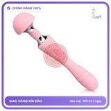 Chày Rung LUXELUV I7 MAGIC Massage 2 Đầu chính hãng - silicone cao cấp, chất liệu an toàn cho da, dễ vệ sinh - giao hàng che tên kín đáo