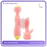 Máy Rung Âm Đạo Space chính hãng - 7 chế độ rung, sạc USB, silicone mềm - giao hàng che tên kín đáo