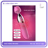 Máy Massage Leten 2 Trong 1 Vừa Rung Vừa Liếm chính hãng - silicone mềm mại, chất liệu an toàn cho da, dễ vệ sinh - giao hàng che tên kín đáo