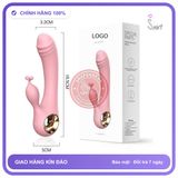 Chày Rung Lilo 10 Chế Độ Rung Cực Phê chính hãng - sạc usb, silicone mềm mại, chất liệu an toàn cho da - giao hàng che tên kín đáo