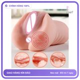 Âm Đạo Giả Silicon Có Nhiệt Siêu Mềm Mịn chính hãng - silicone mềm mại, chất liệu an toàn cho da, dễ vệ sinh - giao hàng che tên kín đáo