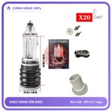 Máy Tập Dương Vật Làm To Cậu Nhỏ Bathmate X20 Hàng Chính Hãng UK - chất liệu an toàn cho da, dễ vệ sinh, êm ái khi dùng - giao hàng che tên kín đáo