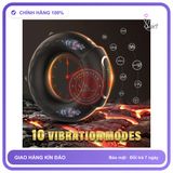 Vòng Rung Đeo Dương Vật Có Nhiệt Cứu Tinh Cho Nam chính hãng - silicone y tế, chất liệu an toàn cho da, dễ vệ sinh - giao hàng che tên kín đáo