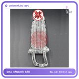 Bao Cao Su Đôn Dên Gai Rung Đầu Có chính hãng - có gai nổi, ôm sát cảm giác thật, chất liệu latex an toàn - giao hàng che tên kín đáo