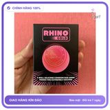 Bao Cao Su Rhino Gold Size Nhỏ 49mm Kèm chính hãng - ôm sát cảm giác thật, chất liệu latex an toàn, hàng nhập khẩu - giao hàng che tên kín đáo