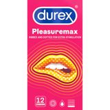 Bao cao su ôm sát vừa vặn Durex Pleasuremax - Hộp 12 cái