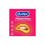 Bao cao su ôm sát vừa vặn Durex Pleasuremax - Hộp 12 cái