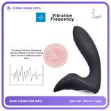 Dụng Cụ Kích Thích Hậu Môn Có Rung Điều chính hãng - điều khiển từ xa, silicone y tế, chất liệu an toàn cho da - giao hàng che tên kín đáo