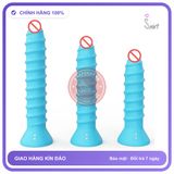 Dụng Cụ Kích Thích Hậu Môn Xoắn Rung Siêu Sướng chính hãng - 10 chế độ rung, sạc USB, chống nước - giao hàng che tên kín đáo