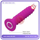 Dụng Cụ Kích Thích Hậu Môn Xoắn Rung Siêu Sướng chính hãng - 10 chế độ rung, sạc USB, chống nước - giao hàng che tên kín đáo