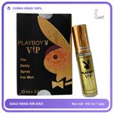 Chai Xịt UK Playboy Vip - Kéo Dài Thời Gian - 10ml chính hãng - thấm nhanh không nhờn rít, dùng trước khi quan hệ, nhỏ gọn dễ mang theo - giao hàng che tên kín đáo