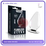 Phích Cắm Hậu Môn Lovetoy 6cm Trong Suốt chính hãng - chất liệu an toàn cho da, dễ vệ sinh, êm ái khi dùng - giao hàng che tên kín đáo